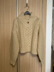 ウール ブレンド ニット