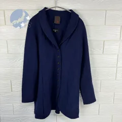 ✅MERVEILLE H. レディースジャケット/ネイビー 紺色　ウール100
