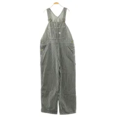 リー LEE LM7254 ダンガリーズオーバーオール デニム ストライプ 2L ネイビー ホワイト /ES ■OS ■SH