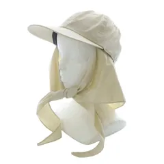 キジマタカユキ KIJIMATAKAYUKI DETACHABLE SCARF 6PANEL CAP キャップ 帽子 ベージュ