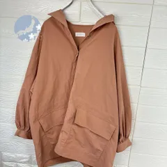 ✅フード付きピンクコート　パーカー　レディース　ビックサイズ　シルエット