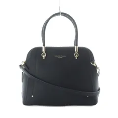 サマンサタバサ Samantha Thavasa アベクトワ 2wayバッグ ハンド ショルダー レザー 黒 ブラック ■SH /RI ■OS