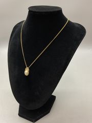 美品 ディオール ネックレス フラワーモチーフ パール スター 大ぶり