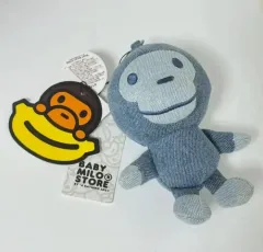 A BATHING APE アベイシングエイプ 25SS ベイビー マイロ デニム キーホルダー キーチェーン