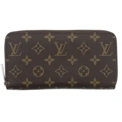 LOUIS VUITTON ルイ・ヴィトン ジッピー･ウォレット 長財布 M11776 レディース モノグラム ブラウン ライトブルー 中古
