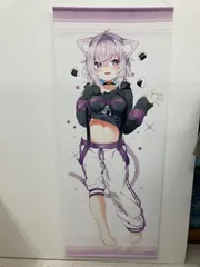 【広店】猫又おかゆ お家にお邪魔します…! 等身大タペストリー 誕生日記念2021【718-3569】