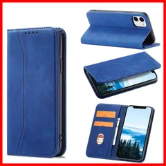 KWATUNG iphone 12 用 ケース 手帳型 おしゃれ 肌感レザー iphone 12pro 用 ケース 手帳型 耐衝撃 内蔵マグネット iphone12 用手帳型ケース カード収納 スタンド機能 アイフォン 12用 スマホケース 全面保護【6.1イ