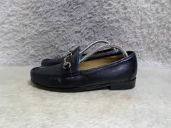 260 コールハーン ゴールド 靴 ペニーローファー 中古 シューズ