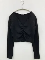 ZARA Tシャツ/カットソー M ブラック