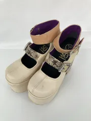 YOSUKE パンプス ベージュ