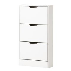 IKEA HEMNES ヘムネス シューズボックス2段, ホワイト - メルカリ