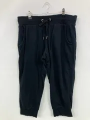 PUMA スウェットパンツ L/G ブラック 無地 ワンポイント スタンダード レギュラー ウエストゴム・紐