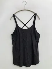 UNDER ARMOUR タンクトップ LG グレー 無地 ブランドロゴ カップなし