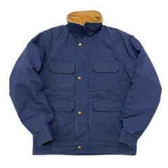 70s WOOLRICH ウールリッチ 中綿入り ジャケット アウトドア 紺