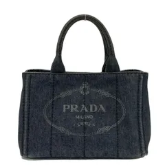 PRADA(プラダ) トートバッグ CANAPA ネイビー