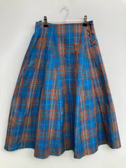 SIMPLICITE ロングスカート ブルー