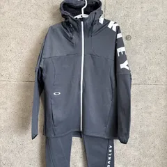 SALE【新品】OAKLEY ウインドブレーカー ウォームジャケット パンツ 保温 吸汗速乾 フード スポーツ オークリー スポーツウェア 上下セット トレーニングウェア セットアップ 上下 メンズ FOA408209 FOA408292 グレー