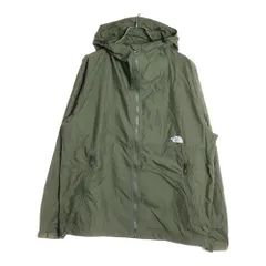 THE NORTH FACE (ザノースフェイス) COMPACT JACKET ロゴエンブロイダリー コンパクトジャケット カーキ NP72230
