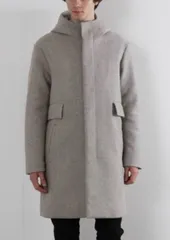 GLOBAL WORK その他アウター S グレー プラスチック ナイロン