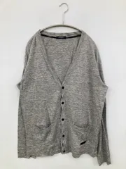 BURBERRY LONDON カーディガン/ボレロ グレー 無地 長袖 ミドル丈