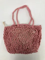 ZARA トートバッグ ピンク