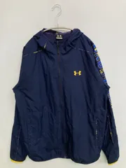 UNDER ARMOUR ナイロンジャケット LG ネイビー