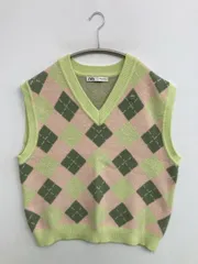 ZARA ベスト USA M ライトグリーン