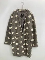 ScoLar ノーカラーコート M グレー