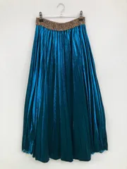 PAOLO CASALINI ロングスカート ブルー