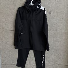 OAKLEY【オークリー】セットアップ ジャージ ナイロンパーカー【size M