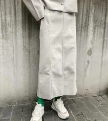 chocol raffine ロングスカート F アイボリー