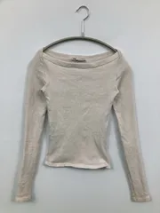 ZARA Tシャツ/カットソー S アイボリー