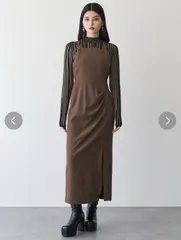 MURUA ワンピース 2 ブラウン