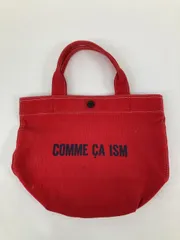 COMME CA ISM トートバッグ レッド