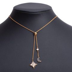 ete エテ SILVER スターロングネックレス 0.02カラット - メルカリ