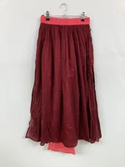 fort point ロングスカート レッド