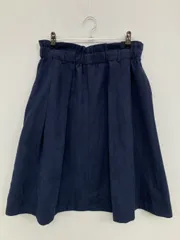 E hyphen world gallery スカート F ネイビー