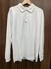 NIKE ポロシャツ NIKE／ナイキ 331242-100／ホワイト 長袖ポロシャツ XLサイズ