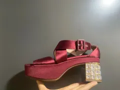 Miumiu プラットフォームサンダル ヒール EU38