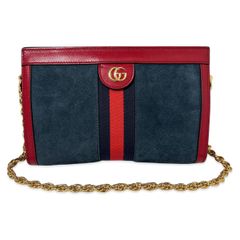 GUCCI オフィディア チェーンショルダーバッグ レッド - メルカリ