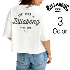 ビラボン Billabong レディース ARCH ROUGH LOGO CROPPED TEE ロゴ 半袖Ｔシャツ bg013219 	【クリックポスト】
