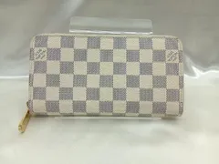 【LOUIS VUITTON】 ダミエアズール CA2140 ジッピーウォレット N60019 財布 長財布 ルイ・ヴィトン メンズ レディース 中古