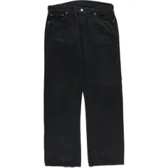 古着 リーバイス Levi's 501 ユーロモデル ブラックデニム ストレートデニムパンツ メンズw35相当/eaa612030