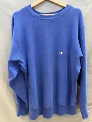 Champion /スウェット /90 s /REVERSE WEAVE /刺繍タグ /ブルー
