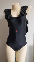 フリル ブラック ONE PIECE 水着 Lサイズ