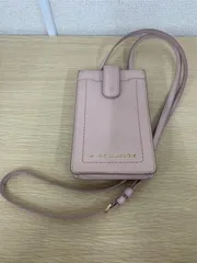 ％4 MARC JACOBS マークジェイコブス スマホショルダー ロゴ一カ所取れてます【バッグ】【1】