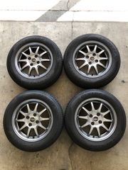 激レア 2ピース 15インチ レーシングサービス ワタナベ ホイール 旧車