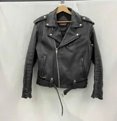 Rookie  Leathers    ルーキーレザーズ　ダヴルライダースジャケット　ブラック