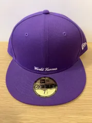 Supreme NEW ERA シュプリーム ニューエラ キャップ パープル Reverse Box Logo つば裏グレー