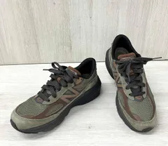 new balance/ニューバランス/スニーカー/U990CA6/カーキ×ブラウン/25cm